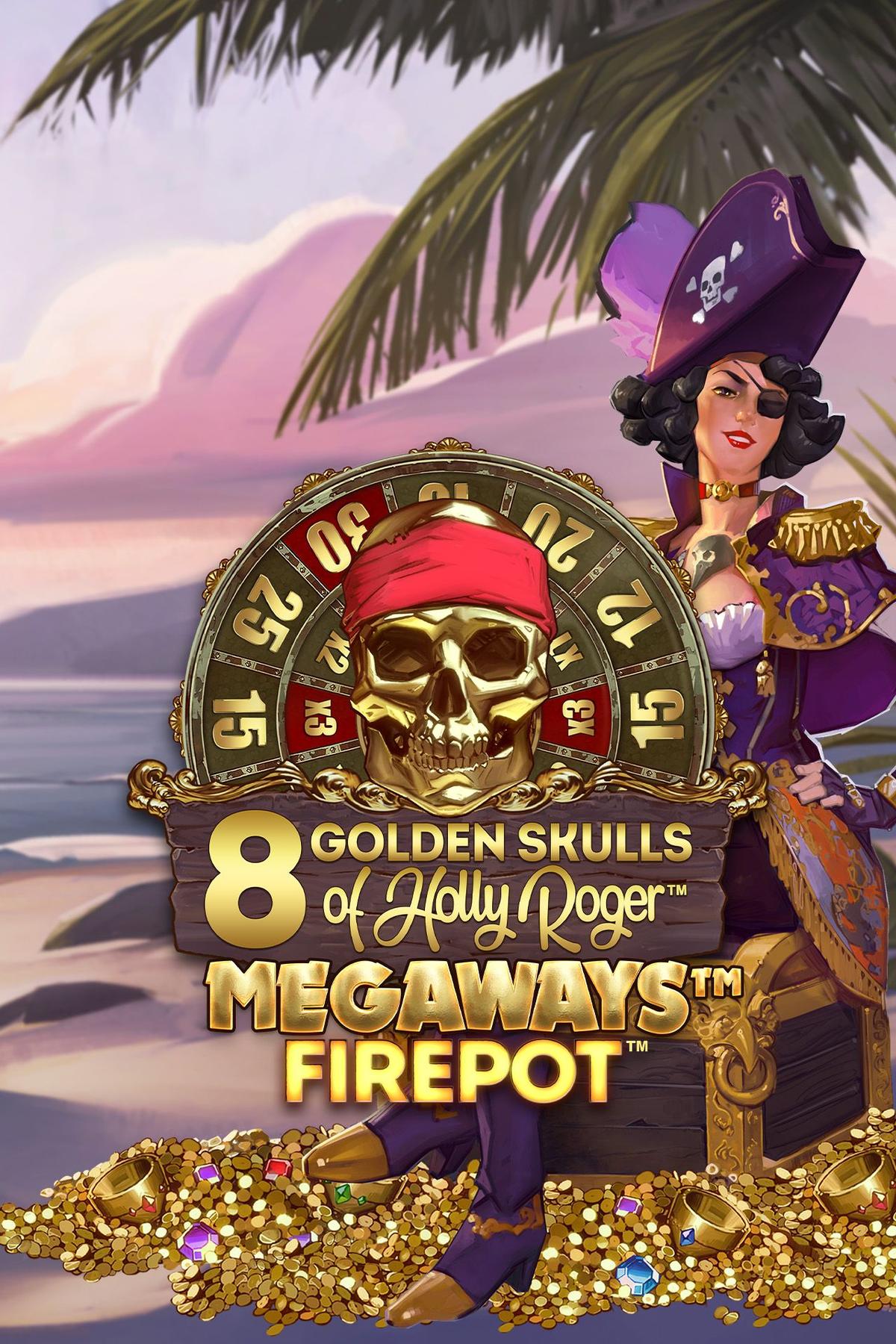 8 Golden Skulls of the Holly Roger
