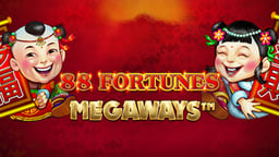 Stillbild från videosloten 88 Fortunes Megaways 